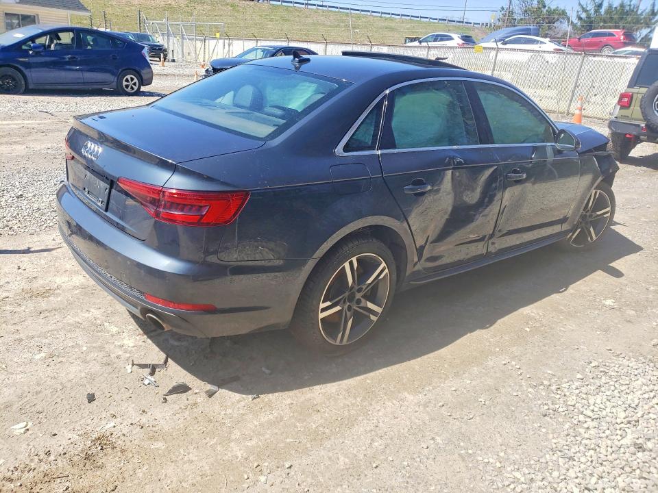 2017 Audi A4 მანქანა იყიდება აუქციონზე, vin: WAUENAF44HN014227, აუქციონის ნომერი: 47503466