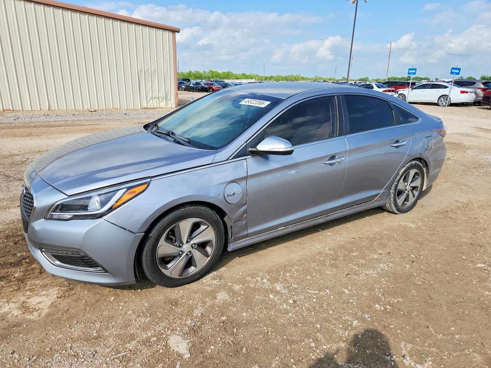 2016 Hyundai Sonata Plug-in Hybrid მანქანა იყიდება აუქციონზე, vin: KMHE54L29GA029847, აუქციონის ნომერი: 49322066