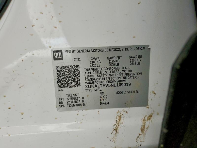 Продаж на аукціоні авто 2022 Gmc Terrain, vin: 3GKALTEV5NL109019, номер лоту: 51080226