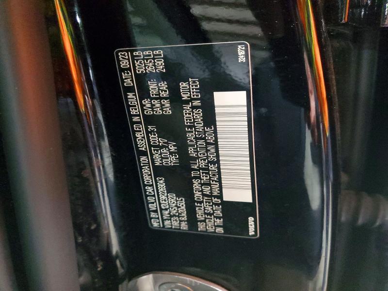 Продажа на аукционе авто 2024 Volvo Xc40, vin: YV4L12UE9R2269043, номер лота: 51354166