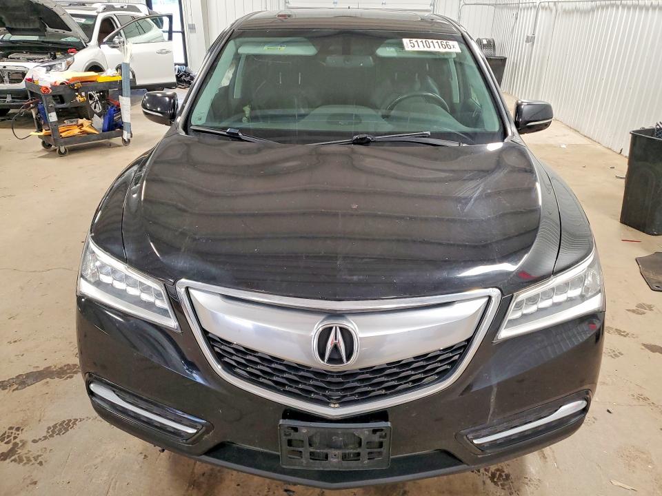 51101166 :رقم المزاد ، 5FRYD4H28EB018452 vin ، 2014 Acura Mdx مزاد بيع