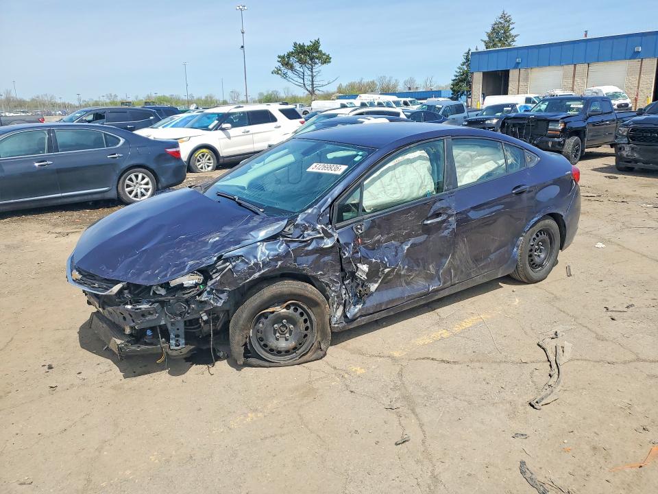 2016 Chevrolet Cruze მანქანა იყიდება აუქციონზე, vin: 1G1BC5SM1G7250967, აუქციონის ნომერი: 51269936
