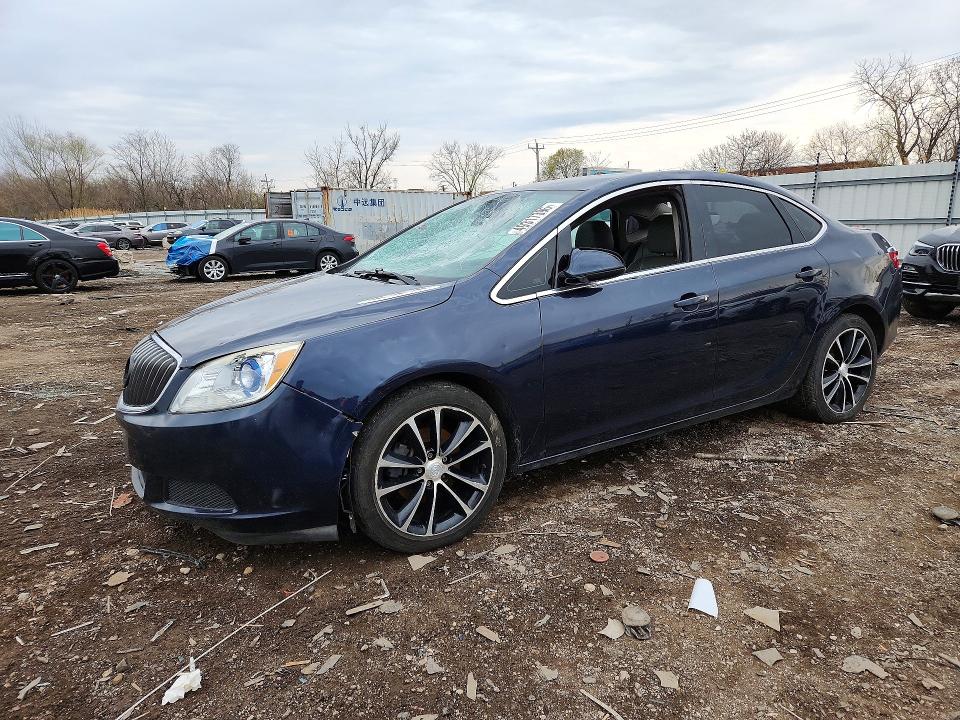 49317396 :رقم المزاد ، 1G4PW5SK6G4161377 vin ، 2016 Buick Verano مزاد بيع