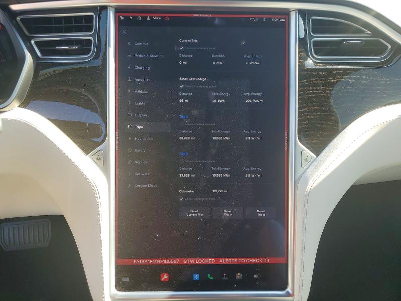 Aukcja sprzedaży 2017 Tesla Model S, vin: 5YJSA1E11HF185587, numer aukcji: 51340706
