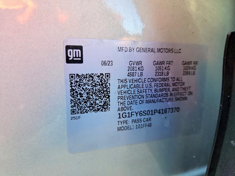 Aukcja sprzedaży 2023 Chevrolet Bolt Euv, vin: 1G1FY6S01P4167370, numer aukcji: 48218626