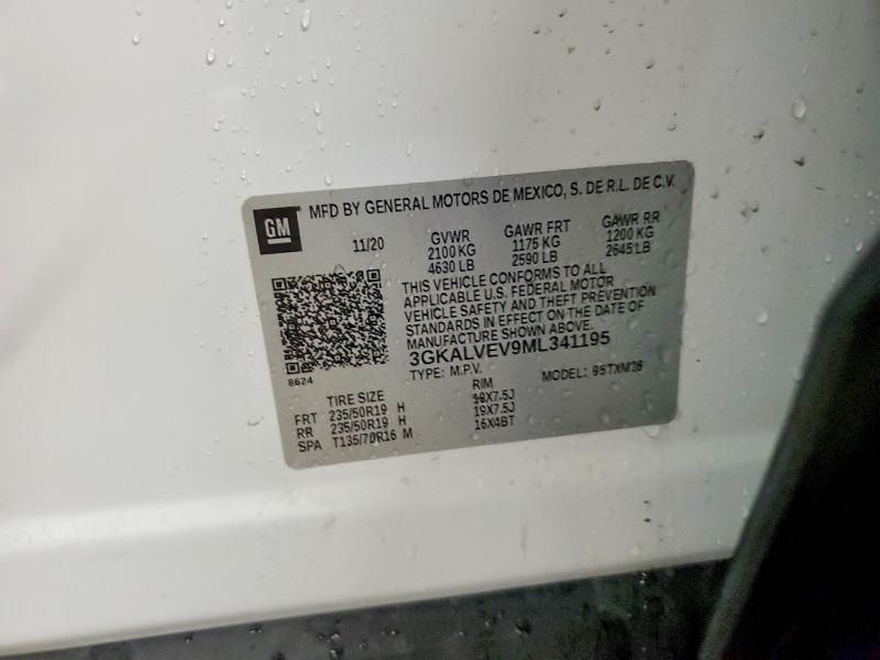 Продажа на аукционе авто 2021 Gmc Terrain, vin: 3GKALVEV9ML341195, номер лота: 51166876