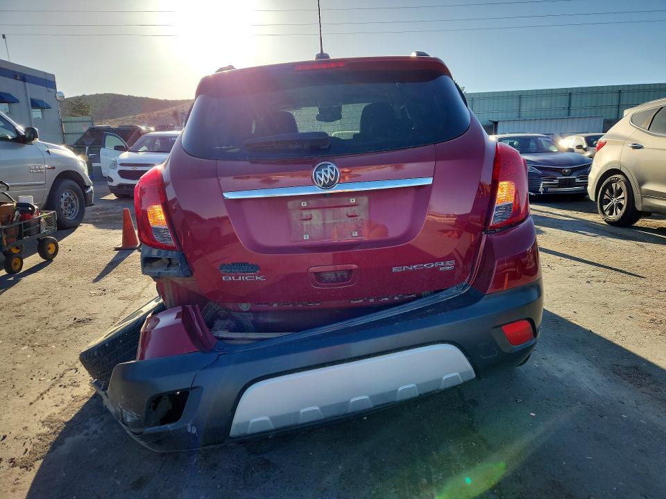 2016 Buick Encore მანქანა იყიდება აუქციონზე, vin: KL4CJESBXGB716886, აუქციონის ნომერი: 50947366