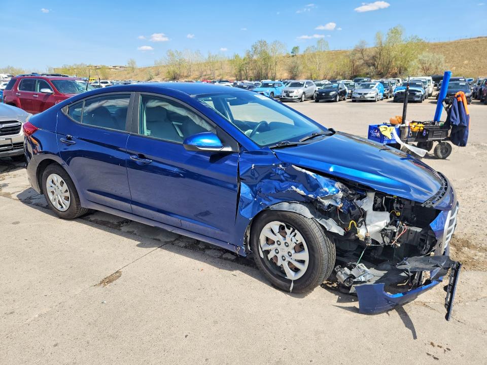 50790196 :رقم المزاد ، 5NPD74LF1HH135247 vin ، 2017 Hyundai Elantra مزاد بيع