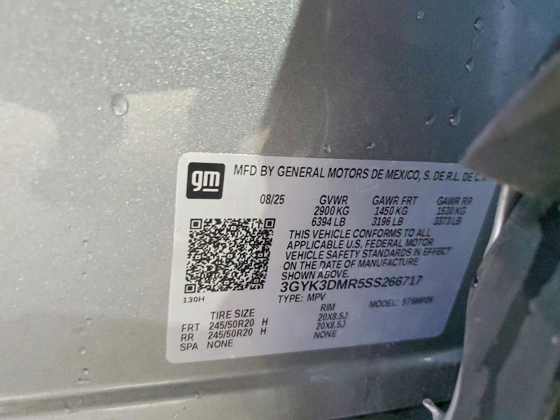 Продаж на аукціоні авто 2025 Cadillac Optiq, vin: 3GYK3DMR5SS266717, номер лоту: 51327426