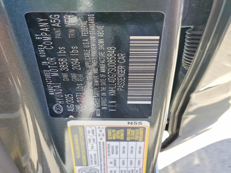 50179656 :رقم المزاد ، KMHLL4DG7SU085848 vin ، 2025 Hyundai Elantra مزاد بيع