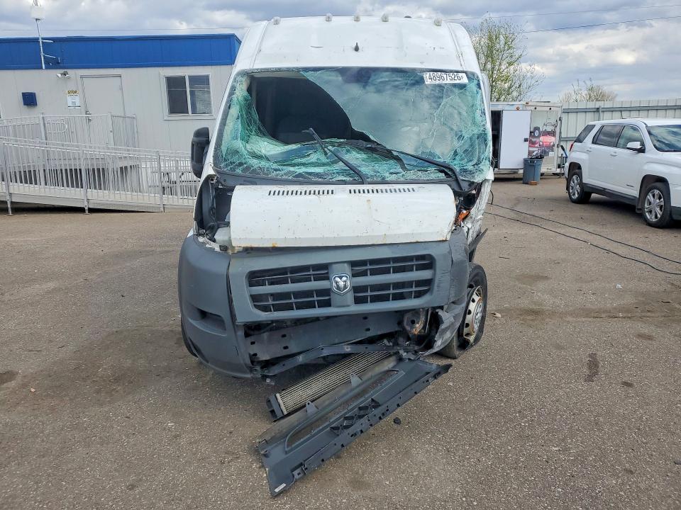 48967526 :رقم المزاد ، 3C6TRVBGXHE534644 vin ، 2017 Ram Promaster 1500 مزاد بيع