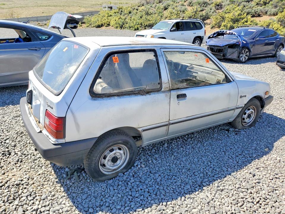 49051586 :رقم المزاد ، JG1MR2158HK758108 vin ، 1987 Chevrolet Geo Sprint مزاد بيع