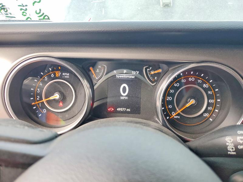 Продажа на аукционе авто 2022 Jeep Wrangler Unlimited, vin: 1C4HJXDG3NW204196, номер лота: 50326086