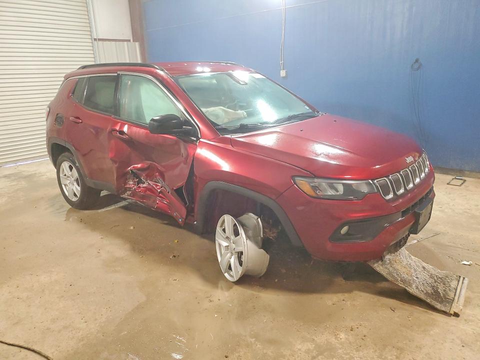 2022 Jeep Compass მანქანა იყიდება აუქციონზე, vin: 3C4NJDBB4NT159168, აუქციონის ნომერი: 50502626