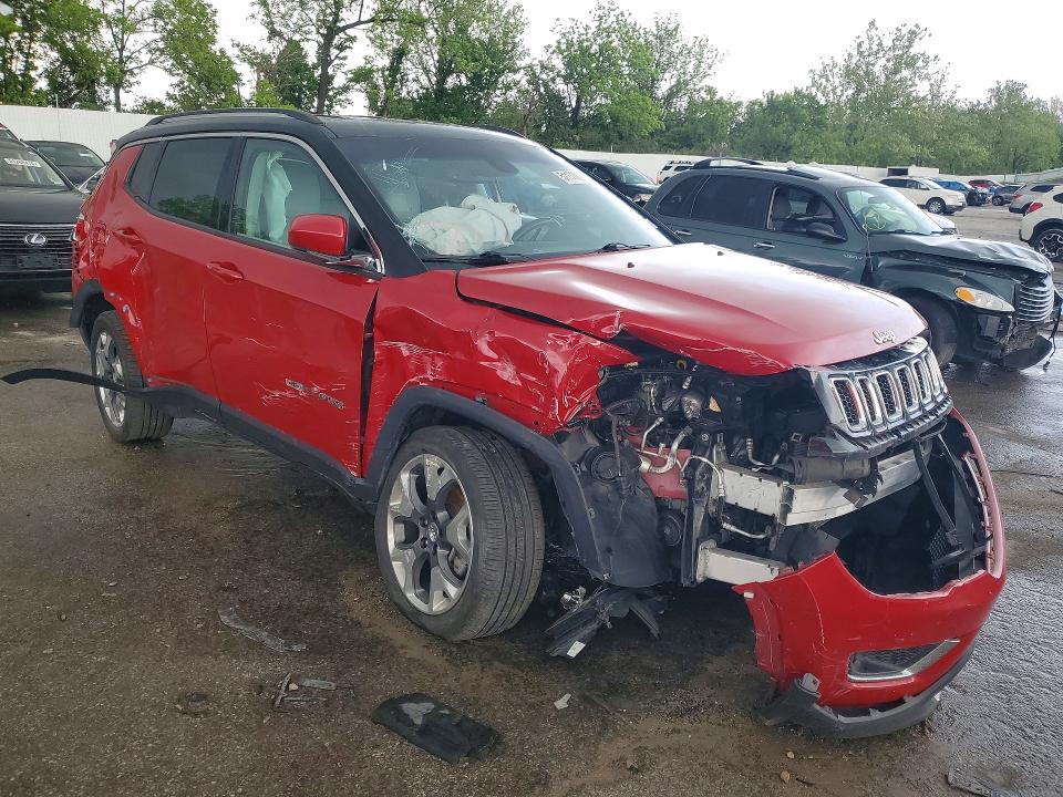 Продажа на аукционе авто 2020 Jeep Compass, vin: 3C4NJDCB4LT244846, номер лота: 51177826