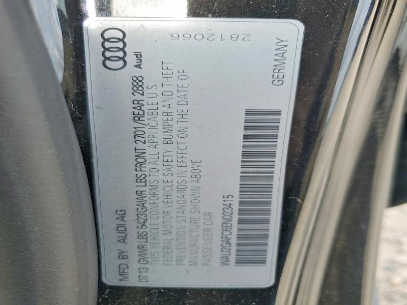 Продаж на аукціоні авто 2014 Audi A7, vin: WAU2GAFC6EN023415, номер лоту: 49654906