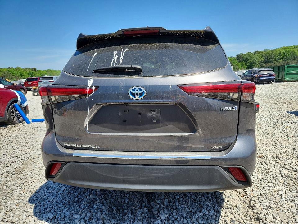 49891086 :رقم المزاد ، 5TDGARAH3NS512084 vin ، 2022 Toyota Highlander Hybrid مزاد بيع