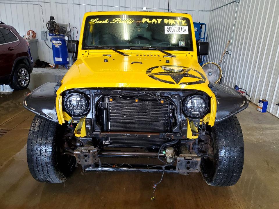 2015 Jeep Wrangler Unlimited მანქანა იყიდება აუქციონზე, vin: 1C4BJWDG3FL658841, აუქციონის ნომერი: 50072816