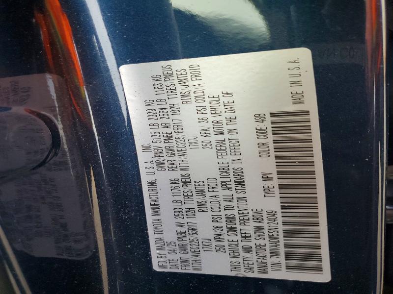 Продажа на аукционе авто 2025 Mazda Cx-50, vin: 7MMVAADW5SN124049, номер лота: 49907496