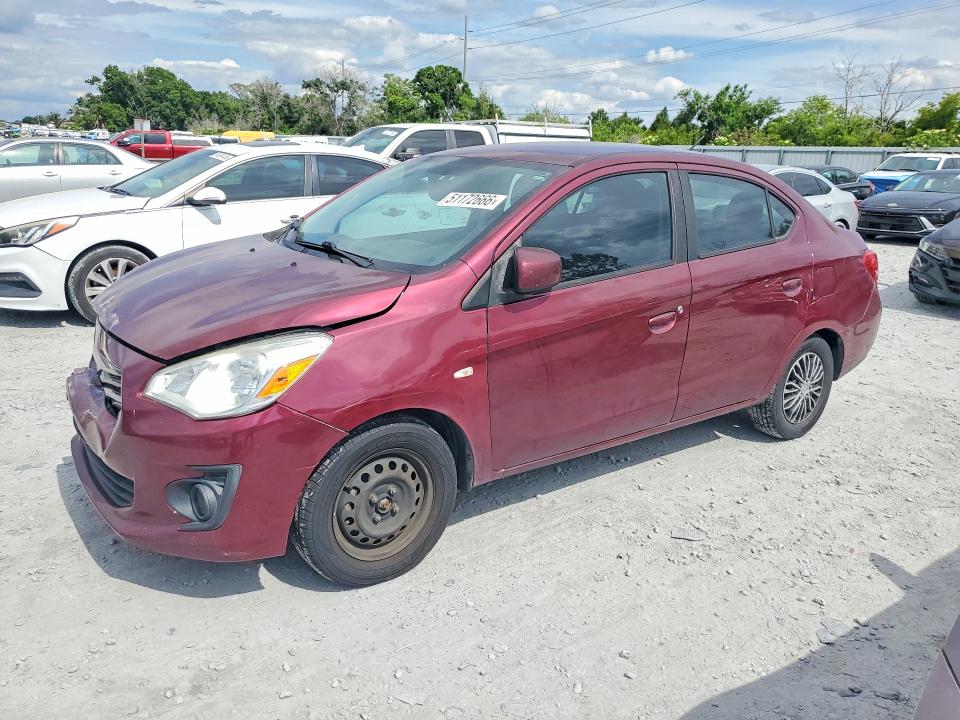 Aukcja sprzedaży 2017 Mitsubishi Mirage, vin: ML32F3FJ2HH003166, numer aukcji: 51172666