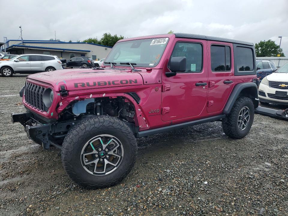 50166376 :رقم المزاد ، 1C4PJXFG2RW334629 vin ، 2024 Jeep Wrangler مزاد بيع