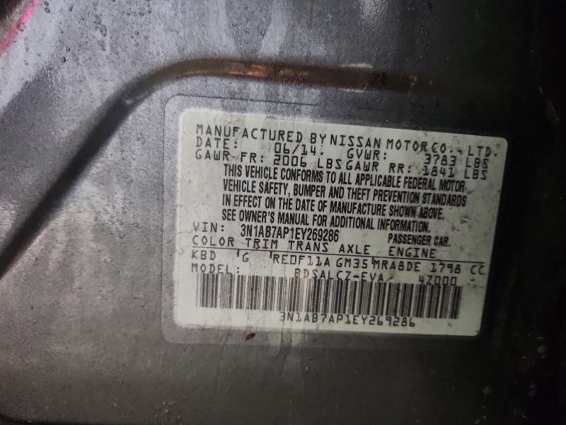 Aukcja sprzedaży 2014 Nissan Sentra, vin: 3N1AB7AP1EY269286, numer aukcji: 48897776