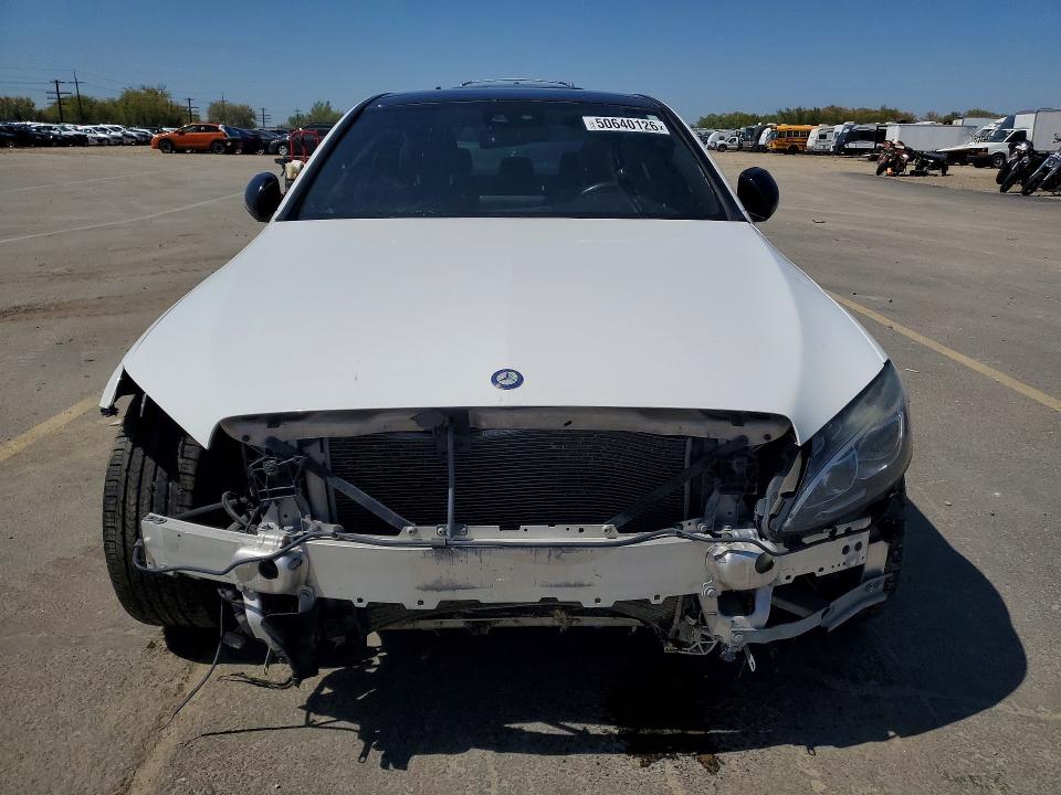 50640126 :رقم المزاد ، 55SWF6EB7GU125822 vin ، 2016 Mercedes-benz C مزاد بيع