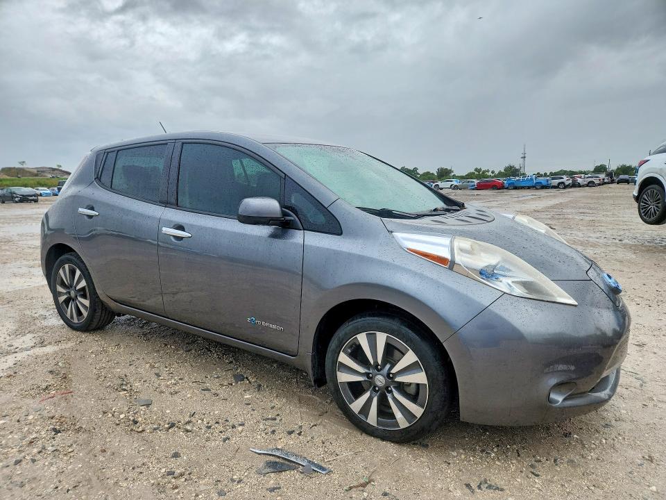 49196436 :رقم المزاد ، 1N4AZ0CP9FC320109 vin ، 2015 Nissan Leaf مزاد بيع