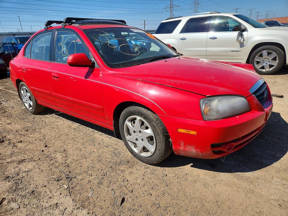 2005 Hyundai Elantra მანქანა იყიდება აუქციონზე, vin: KMHDN46D65U184327, აუქციონის ნომერი: 49160556