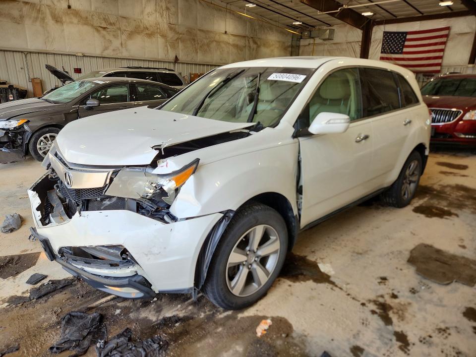 50804096 :رقم المزاد ، 2HNYD2H21BH527773 vin ، 2011 Acura Mdx مزاد بيع