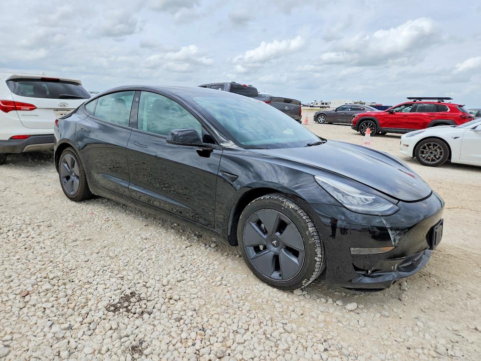 2022 Tesla Model 3 მანქანა იყიდება აუქციონზე, vin: 5YJ3E1EA1NF238860, აუქციონის ნომერი: 48691926