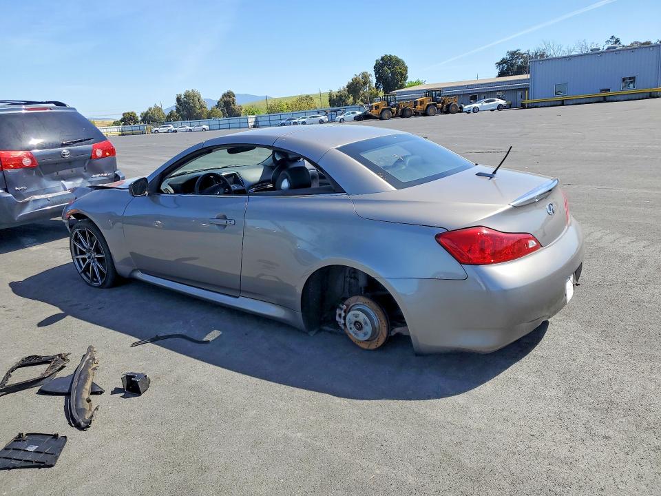 2009 Infiniti G37 Convertible მანქანა იყიდება აუქციონზე, vin: JNKCV66E49M721558, აუქციონის ნომერი: 49286556
