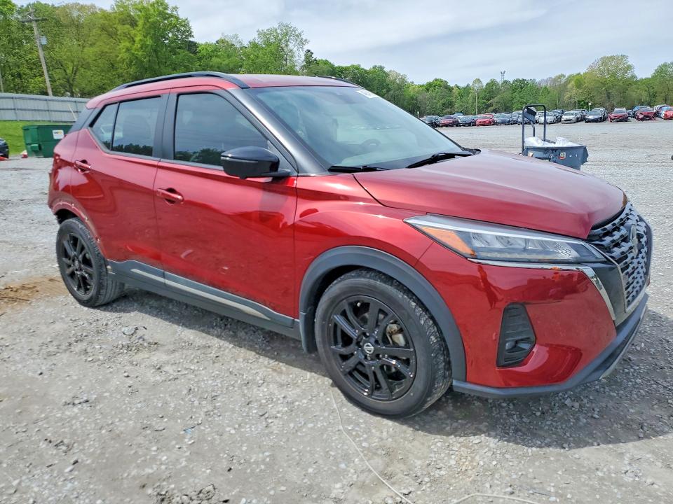 48848396 :رقم المزاد ، 3N1CP5DV3ML506476 vin ، 2021 Nissan Kicks مزاد بيع