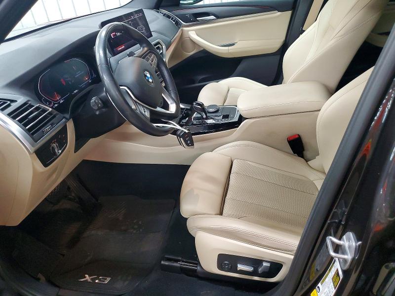 50777706 :رقم المزاد ، 5UX53DP0XN9K21519 vin ، 2022 Bmw X3 مزاد بيع