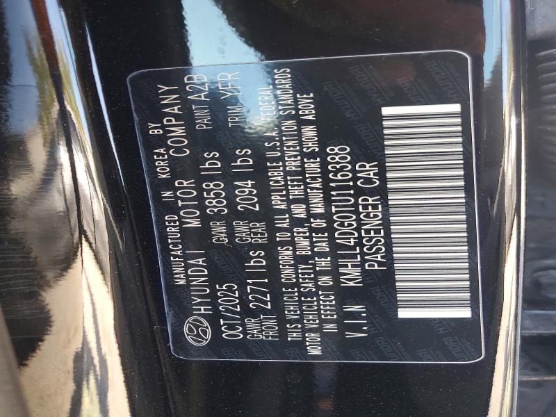 49567256 :رقم المزاد ، KMHLL4DG0TU116388 vin ، 2026 Hyundai Elantra مزاد بيع
