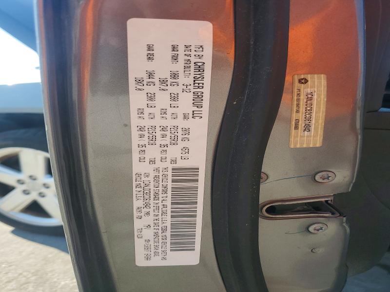 2012 Jeep Compass მანქანა იყიდება აუქციონზე, vin: 1C4NJDCB2CD614942, აუქციონის ნომერი: 48956866