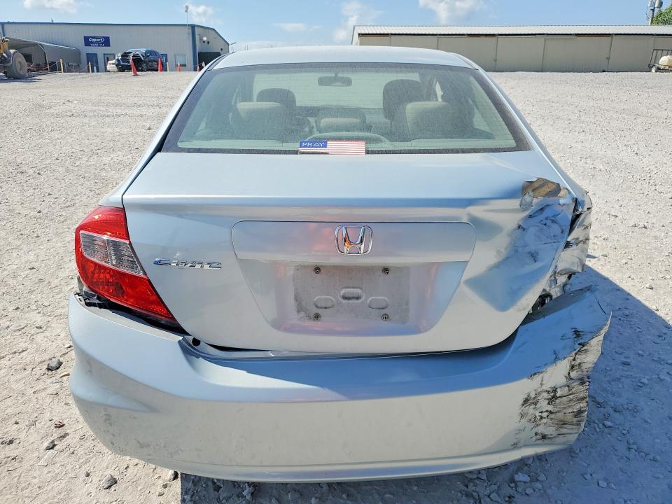 Продаж на аукціоні авто 2012 Honda Civic, vin: 19XFB2F84CE019322, номер лоту: 50161786