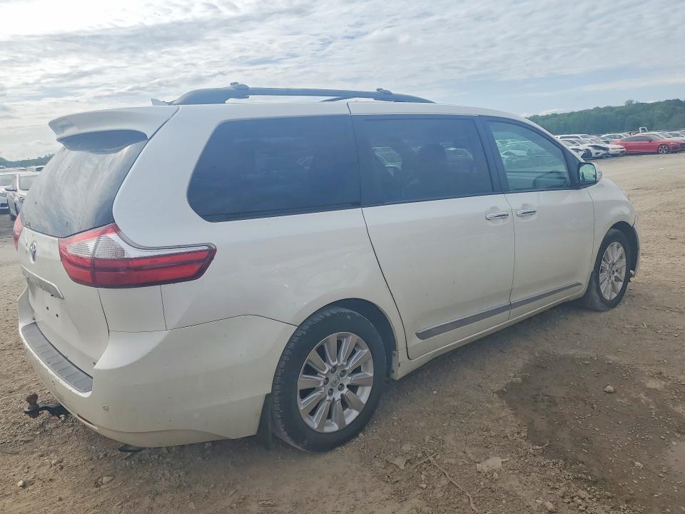 2015 Toyota Sienna მანქანა იყიდება აუქციონზე, vin: 5TDYK3DC6FS625821, აუქციონის ნომერი: 51355106