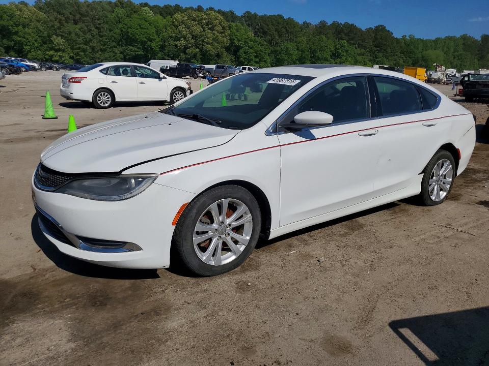 Auction sale of the 2015 Chrysler 200, vin: 1C3CCCAB5FN632689, lot number: 49987516