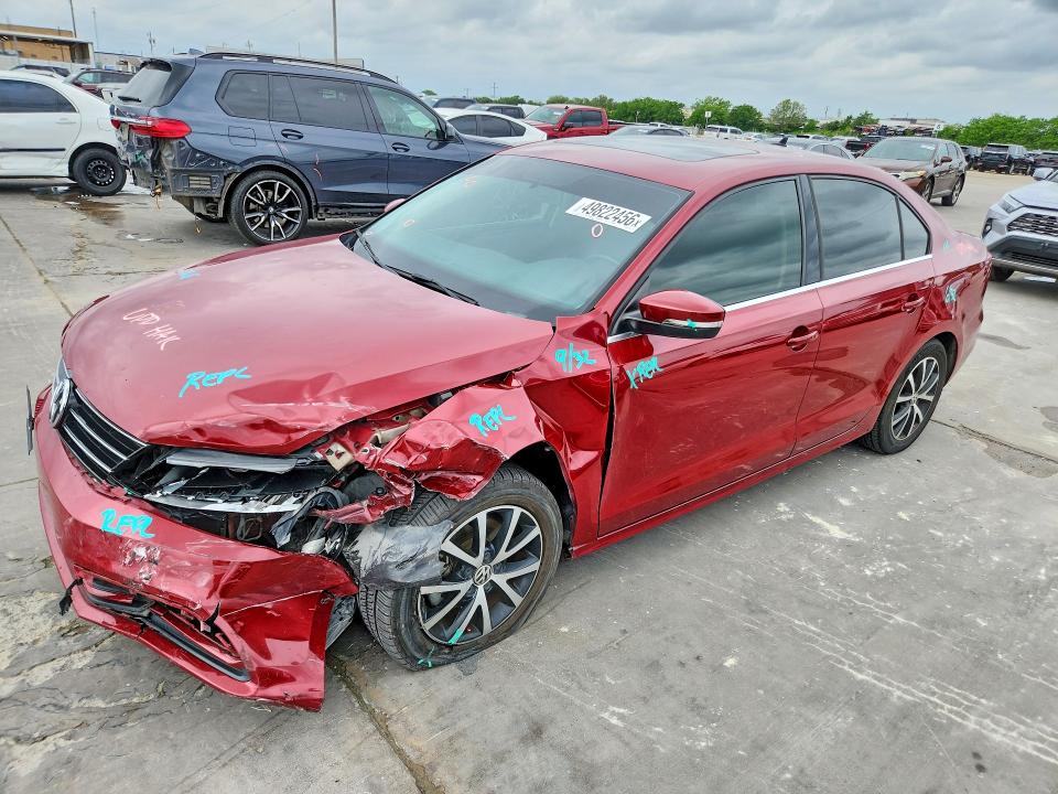 49822456 :رقم المزاد ، 3VWDB7AJ1HM361576 vin ، 2017 Volkswagen Jetta مزاد بيع
