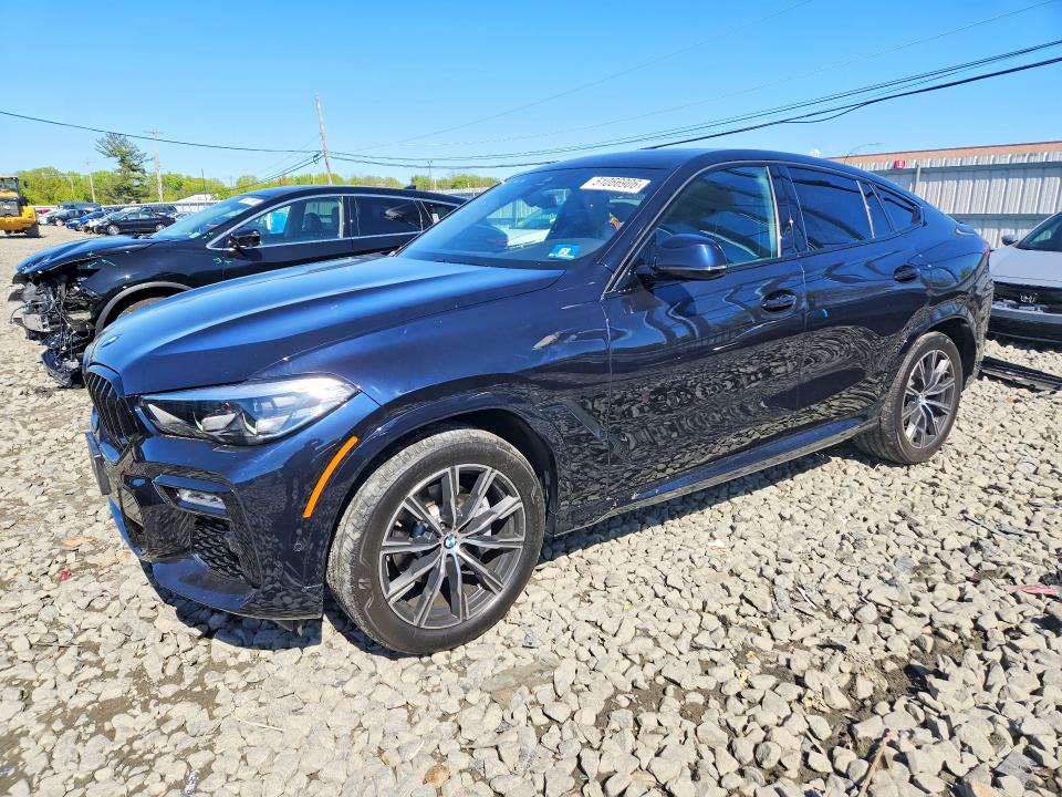 51066906 :رقم المزاد ، 5UXCY6C08L9C11503 vin ، 2020 Bmw X6 مزاد بيع