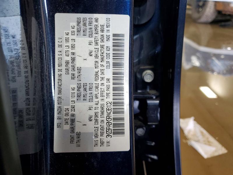Aukcja sprzedaży 2024 Mazda 3, vin: 3MZBPABM3RM436102, numer aukcji: 49655766