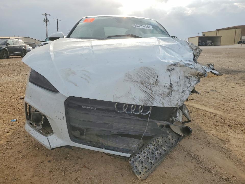 50005436 :رقم المزاد ، WAURNAF54JA001548 vin ، 2018 Audi A5 مزاد بيع