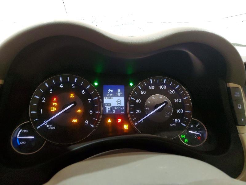 47644306 :رقم المزاد ، JN1EY1AP0CM910800 vin ، 2012 Infiniti M35h مزاد بيع