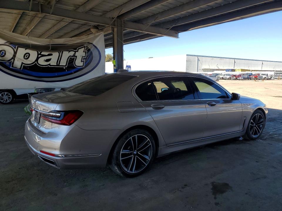 Aukcja sprzedaży 2020 Bmw 750, vin: WBA7U2C05LGM27385, numer aukcji: 48854386