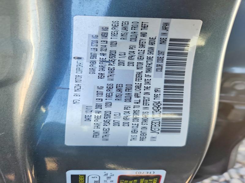 Продажа на аукционе авто 2012 Mazda Cx-9, vin: JM3TB3DV1C0349484, номер лота: 51122066