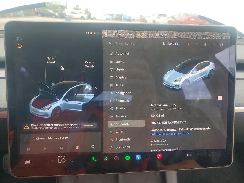 Продажа на аукционе авто 2021 Tesla Model 3, vin: 5YJ3E1EAXMF083532, номер лота: 48925986