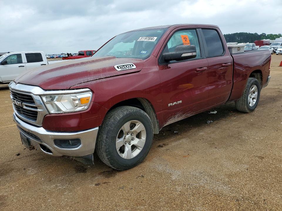 2021 Ram 1500 მანქანა იყიდება აუქციონზე, vin: 1C6RREBT0MN609946, აუქციონის ნომერი: 51197856