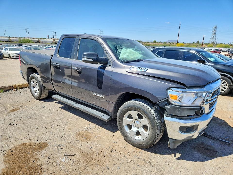 2022 Ram 1500 მანქანა იყიდება აუქციონზე, vin: 1C6RREBG9NN219660, აუქციონის ნომერი: 50338596