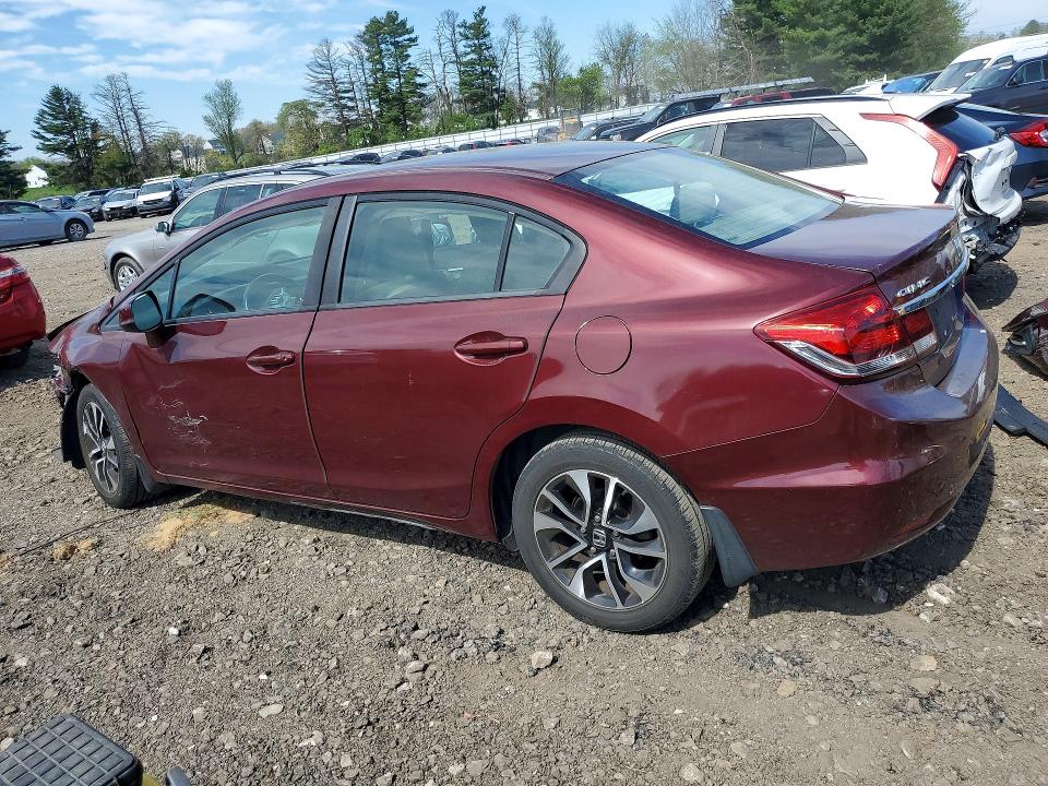 2013 Honda Civic მანქანა იყიდება აუქციონზე, vin: 2HGFB2F8XDH526264, აუქციონის ნომერი: 49874186